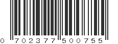 UPC 702377500755