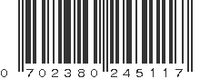 UPC 702380245117