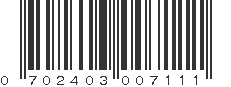 UPC 702403007111