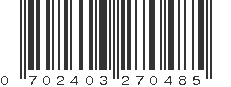 UPC 702403270485