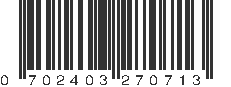 UPC 702403270713