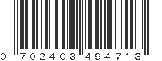 UPC 702403494713