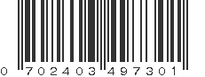 UPC 702403497301