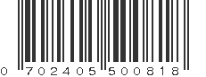 UPC 702405500818