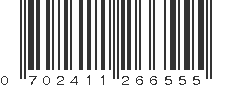 UPC 702411266555