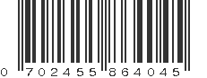 UPC 702455864045