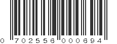 UPC 702556000694