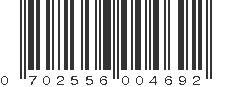 UPC 702556004692