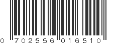 UPC 702556016510