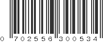 UPC 702556300534