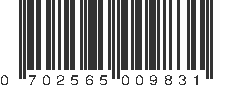 UPC 702565009831