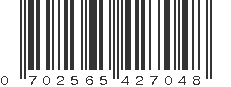 UPC 702565427048