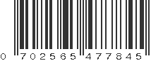 UPC 702565477845