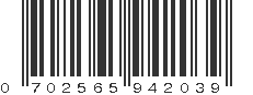 UPC 702565942039