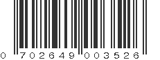 UPC 702649003526