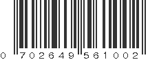 UPC 702649561002