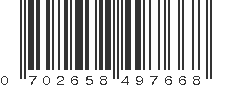 UPC 702658497668