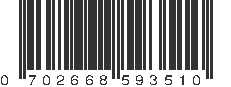 UPC 702668593510