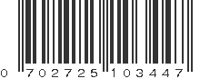 UPC 702725103447