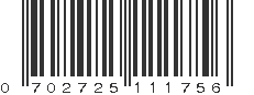 UPC 702725111756