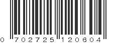 UPC 702725120604