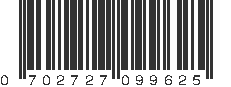 UPC 702727099625