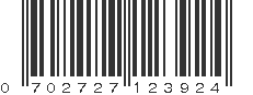 UPC 702727123924