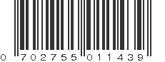 UPC 702755011439