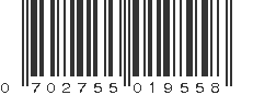 UPC 702755019558