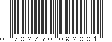 UPC 702770092031