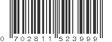 UPC 702811523999