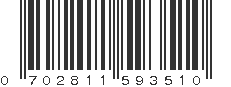 UPC 702811593510