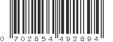 UPC 702854492894