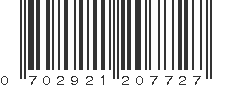 UPC 702921207727