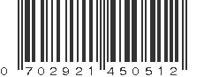 UPC 702921450512