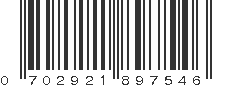 UPC 702921897546