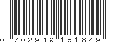 UPC 702949181849