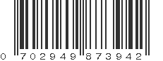 UPC 702949873942