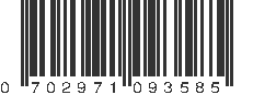 UPC 702971093585