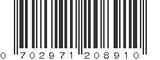 UPC 702971208910