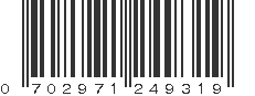 UPC 702971249319