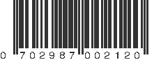 UPC 702987002120