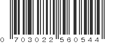 UPC 703022560544