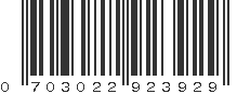 UPC 703022923929