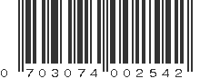 UPC 703074002542