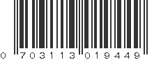 UPC 703113019449