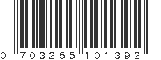 UPC 703255101392