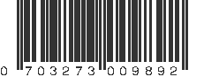 UPC 703273009892