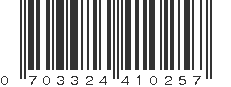 UPC 703324410257