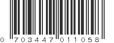 UPC 703447011058